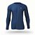 Camiseta Masculina Manga Longa com Proteção Solar UV 50+ Cor Marinho - Imagem 1