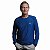 Camiseta Masculina Manga Longa com Proteção Solar UV 50+ Cor Marinho - Imagem 2