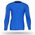 Camiseta Masculina Manga Longa com Proteção Solar UV 50+ Cor Royal - Imagem 1