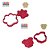 Kit 2 Cortadores Pata Pet Cachorro Patrulha Dog Cute - Imagem 2