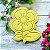 Cortador Marcador Flor com Caule 4 pétalas Abertas Cute - Imagem 1