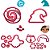 Kit 4 Cortadores Moana Logo Hey Hey Onda - Imagem 1