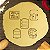 Kit 5 Cortadores Coruja ABC Lápis Fichário Mapa Mundi - Imagem 1