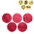 Kit 5 Marcadores Moda Sapato Diamante Silhueta Barbie - Imagem 1