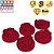 Kit 5 Marcadores Moda Sapato Diamante Silhueta Barbie - Imagem 4