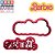 Cortador Modular Fashion Barbie Logo Clássico - Imagem 2
