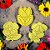 Kit 3 Cortador Biscoito Flores Jardim Carinho - Imagem 1