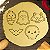 Kit 5 Cortadores Halloween Fantasmas Morcegos Caveira - Imagem 1