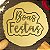 Cortador Biscoito Boas Festas Lettering - Imagem 1