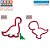Kit Cortadores Festa Infantil Dinossauros TRex Baby Dino 2 peças - Imagem 1