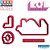 Cortador Biscoito Pasta Festa Boneca Lol Surprise Logo 7cm - Imagem 1
