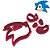 Cortador Modular Sonic Game Infantil Cabeça Animal Ouriço - Imagem 3