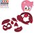 Cortador Modular Game Ouriço Sonic Cabeça Amy Rose - Imagem 10