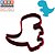 Cortador Pasta Biscoito Dinossauro Infantil TREX Baby Cute - Imagem 4