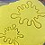 Kit cortador Pasta Doce Impresso Slime Meleca Geleia Splash Espirro Geleca 2 tamanhos - Imagem 1