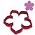 Cortador Pasta Biscoito Doce Impresso Flor Hibisco Jardim Moana 5 pétalas - Imagem 2