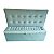 Conjunto de Cabeceira Painel e Puff Baú Para Frente de Cama Casal 1,38 Cm  - Azul Tiffany - Imagem 1