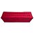 Conjunto de Cabeceira Painel e Puff Baú Para Frente de Cama Casal 1,38 Cm - Vermelho - Imagem 6