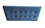 Conjunto de Cabeceira Painel e Puff Baú Para Frente de Cama Casal 1,60 Cm - Azul Marinho - Imagem 4