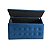 Conjunto de Cabeceira Painel e Puff Baú Para Frente de Cama Casal 1,60 Cm - Azul Marinho - Imagem 2