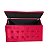 Conjunto de Cabeceira Painel e Puff Baú Para Frente de Cama Casal 1,60 Cm - Vermelho - Imagem 2