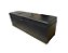 Recamier Puff Baú Sapateira Com Gaveta 1,58 cm Para Cama Box Queen Size - Preto Corino - Imagem 3