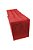 Puff Baú Estofado Retangular 1 Metro Para Sala, Quarto e Recepção - Vermelho - Imagem 3