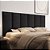 Cabeceira Painel Em Módulos Para Cama Box Queen 1,58cm Estofada - Preto Suede - Imagem 1