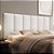 Cabeceira Painel Em Módulos Para Cama Box Queen 1,58cm Estofada - Branco Corino - Imagem 1