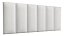 Cabeceira Painel Em Módulos Para Cama Box Padrão 1,38cm Estofada - Branco Corino - Imagem 3