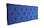 Cabeceira painel capitonê para cama box casal 1,38 cm - Azul Royal - Imagem 2