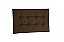 Cabeceira painel para cama box Solteiro 90cm - Marrom - Imagem 1