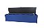 Puff Baú Julia 140 cm Para Cama de Casal Box Padrão  – Azul Royal - Imagem 2