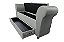 Recamier Puff Baú Sapateira Com Braços e Gaveta 1,58 cm Para Cama Box Queen Size - Cinza - Imagem 1