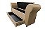 Recamier Puff Baú Sapateira Com Braços e Gaveta 1,58 cm Para Cama Box Queen Size - Bege Claro - Imagem 1