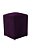 Puff Simples Mari 36cm - Roxo Suede - Imagem 1