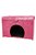 Puff Pet Baú Estofado para Cachorro e Gato - Rosa Pink - Imagem 1