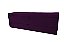Recamier Puff Baú Sapateira Com Gaveta 1,58 cm Para Cama Box Queen Size - Roxo - Imagem 2