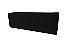 Recamier Puff Baú Sapateira Com Gaveta 1,58 cm Para Cama Box Queen Size - Preto - Imagem 2