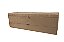 Recamier Puff Baú Sapateira Com Gaveta 1,58 cm Para Cama Box Queen Size - Bege Escuro - Imagem 2