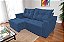 Sofá Texas 2 Lugares Retrátil 1,80m  Em Suede - Azul Marinho - Imagem 1