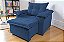 Poltrona Paris Retrátil 1 Lugar Braço De Pillow Azul - Imagem 5