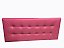 Cabeceira painel para cama box Queen Size 1,58 cm - Rosa Escuro Corino - Imagem 1