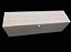 Puff Baú Laís 160 cm Para Cama de Casal Queen Size- Branco Corino - Imagem 1