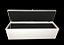 Puff Baú Laís 160 cm Para Cama de Casal Queen Size- Branco Corino - Imagem 3