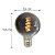 Lâmpada de Filamento Led Vintage Black Twist Globo 95 - Imagem 2