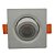 SPOT EASY LED QUADRADO BRANCO 3W 6K 7,5X7,5CM - Imagem 3