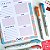 Bloco Planner Diário - Floral - Imagem 4