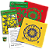 Toalha para Leitura de Tarô Mandala Esotérica 70x70 cm VM - Imagem 4