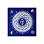 Toalha Leitura de Tarô Elemental Magia Astral Azul Branco - Imagem 1